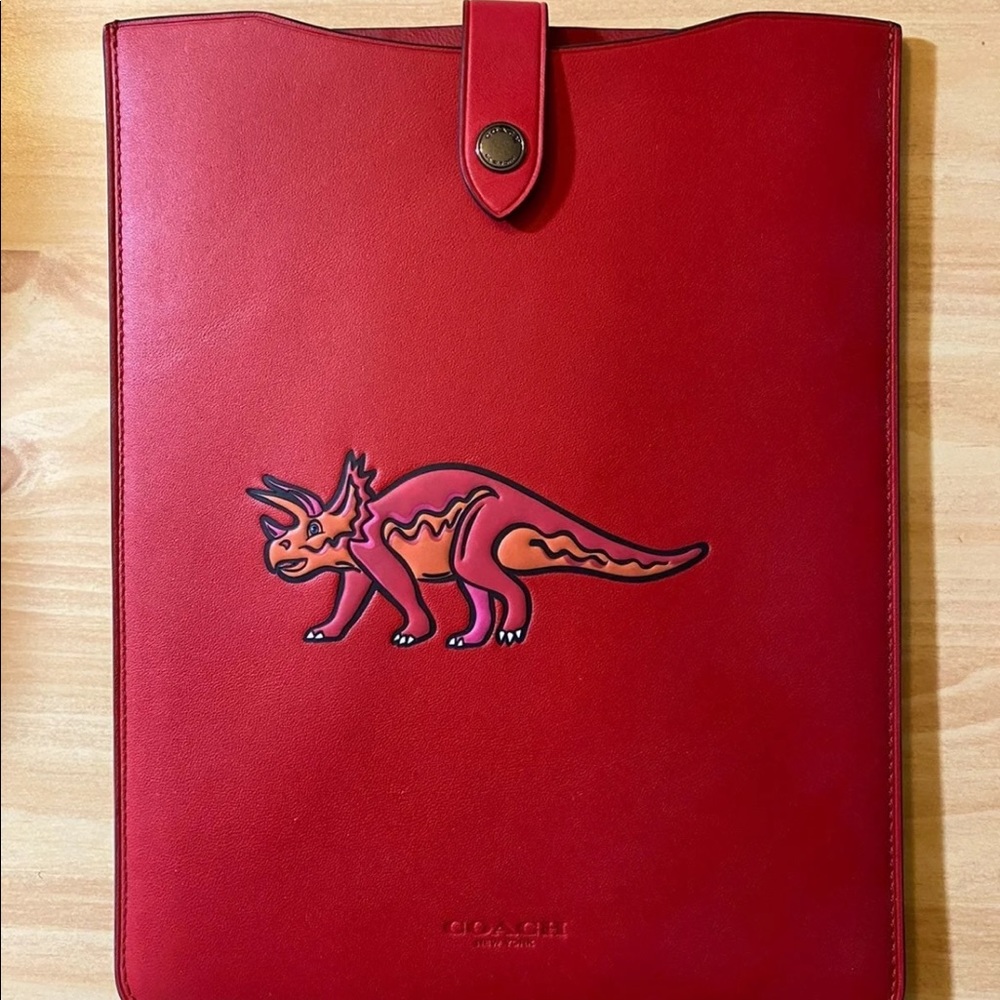 Coach 1941 iPad leather case